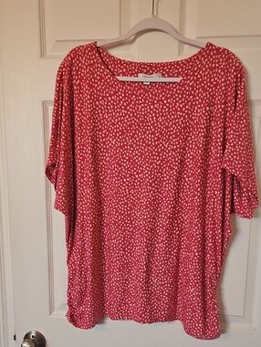 Chico's Pink Dot Print Tunic
